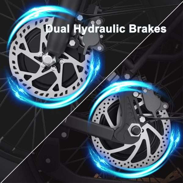 Ridstar Folding Electric Bike H20 Pro 2000W Motor 48V 23AH Battery